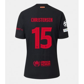 Barcelona Andreas Christensen #15 Bortatröja 2024-25 Kortärmad